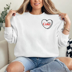 Custom “Diet Coke Sweetheart” Sweatshirt Sweater